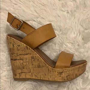Tan Wedges